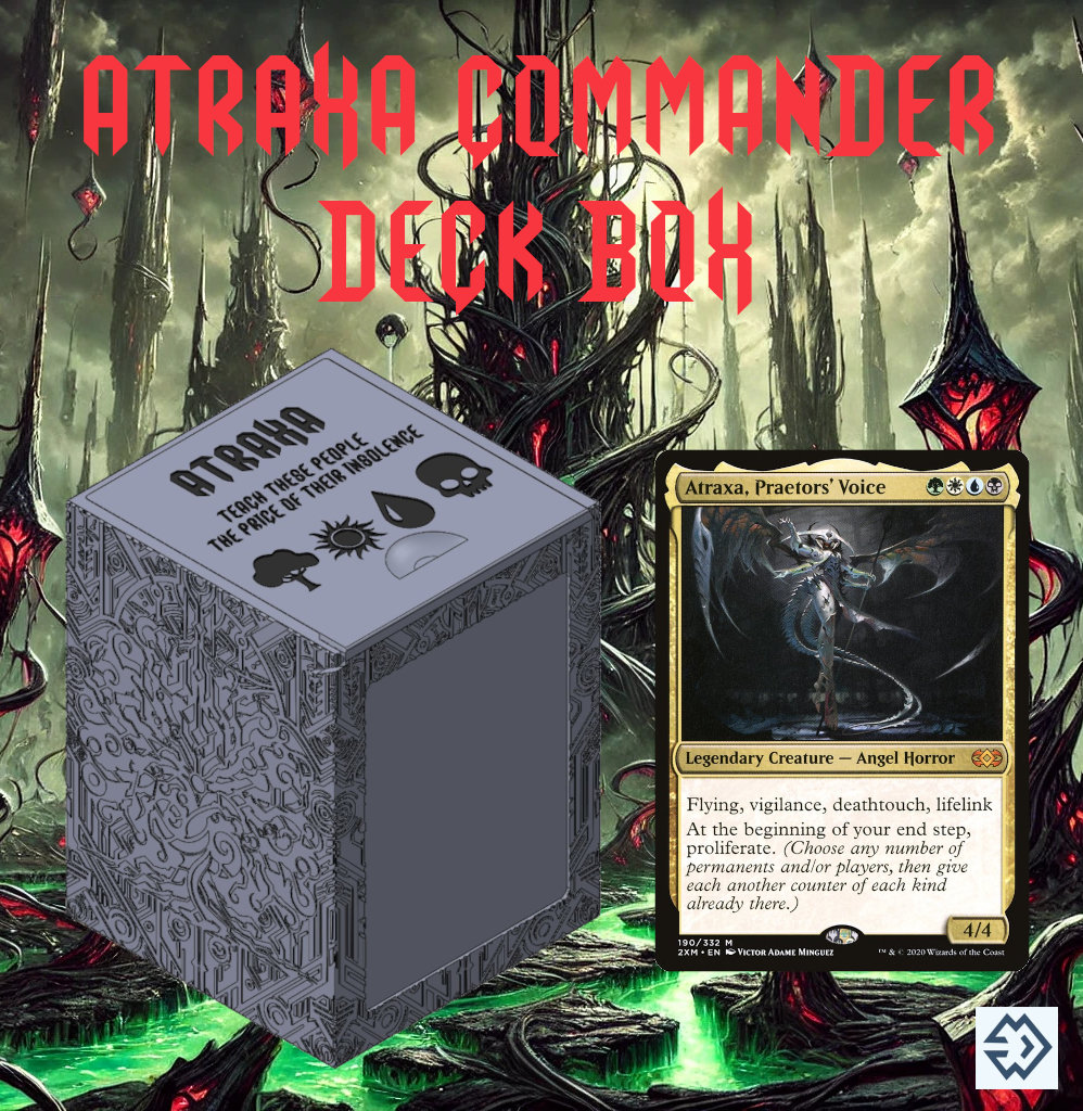 MTG Commander Deck Box - Atraxa Themed