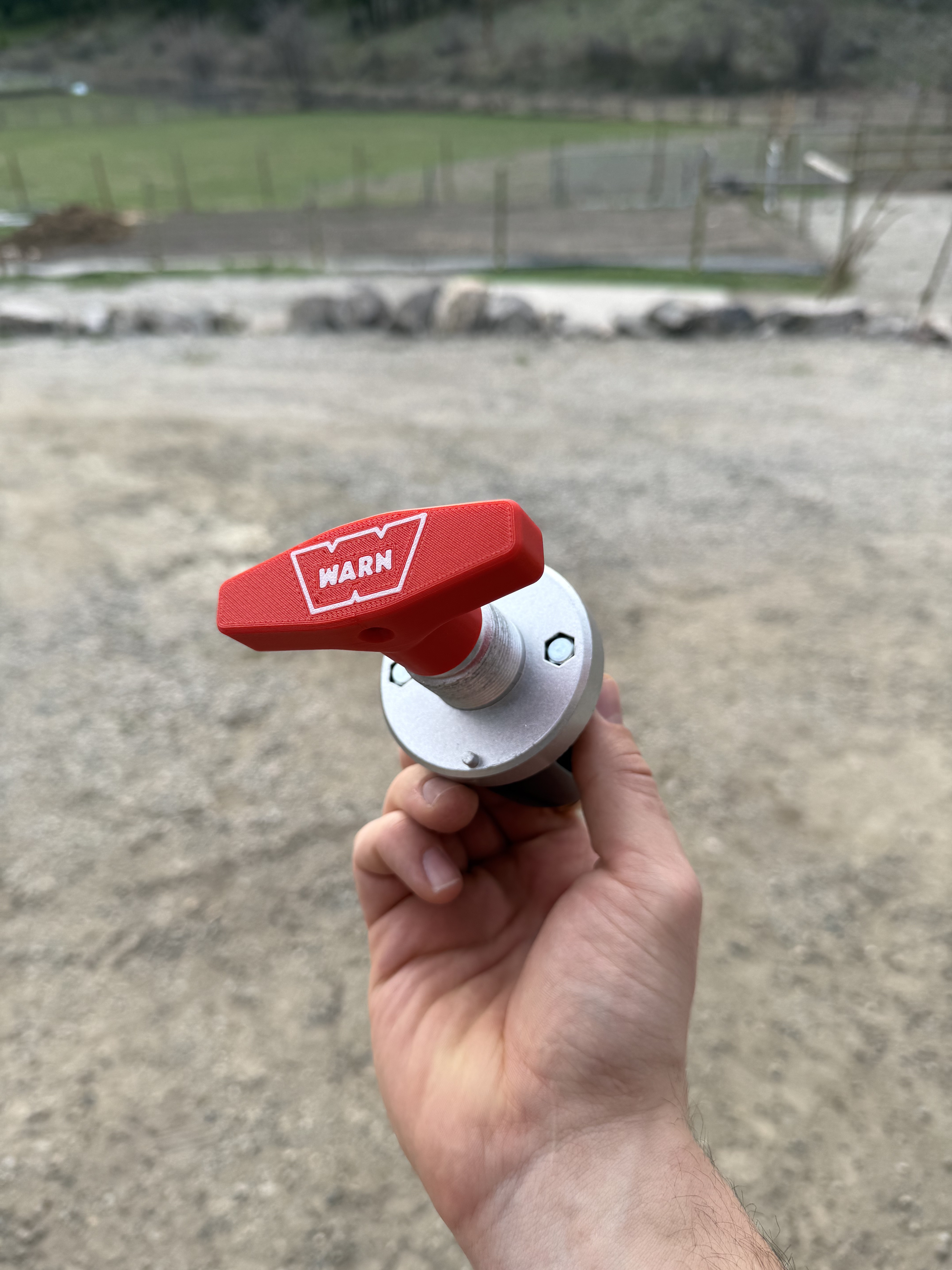 Warn 500a electrical disconnect handle