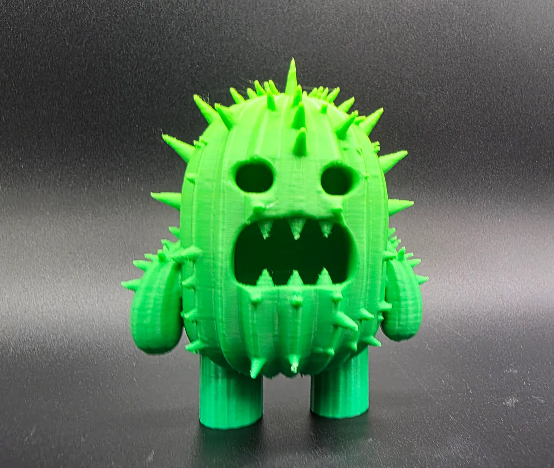 Scary Cactus Monster by The Overthinker | Download free STL model |  Printables.com