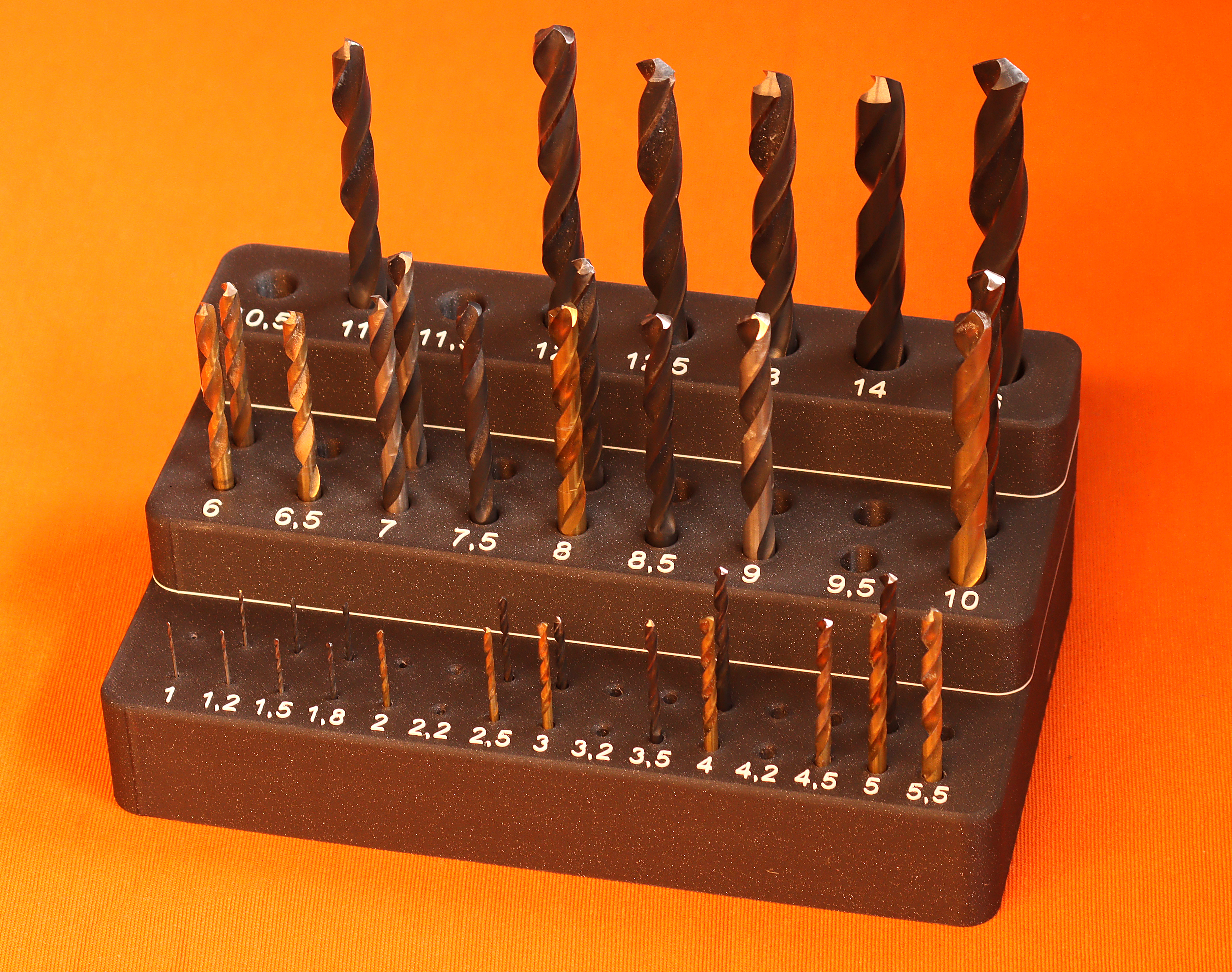 Metric drill bit holder