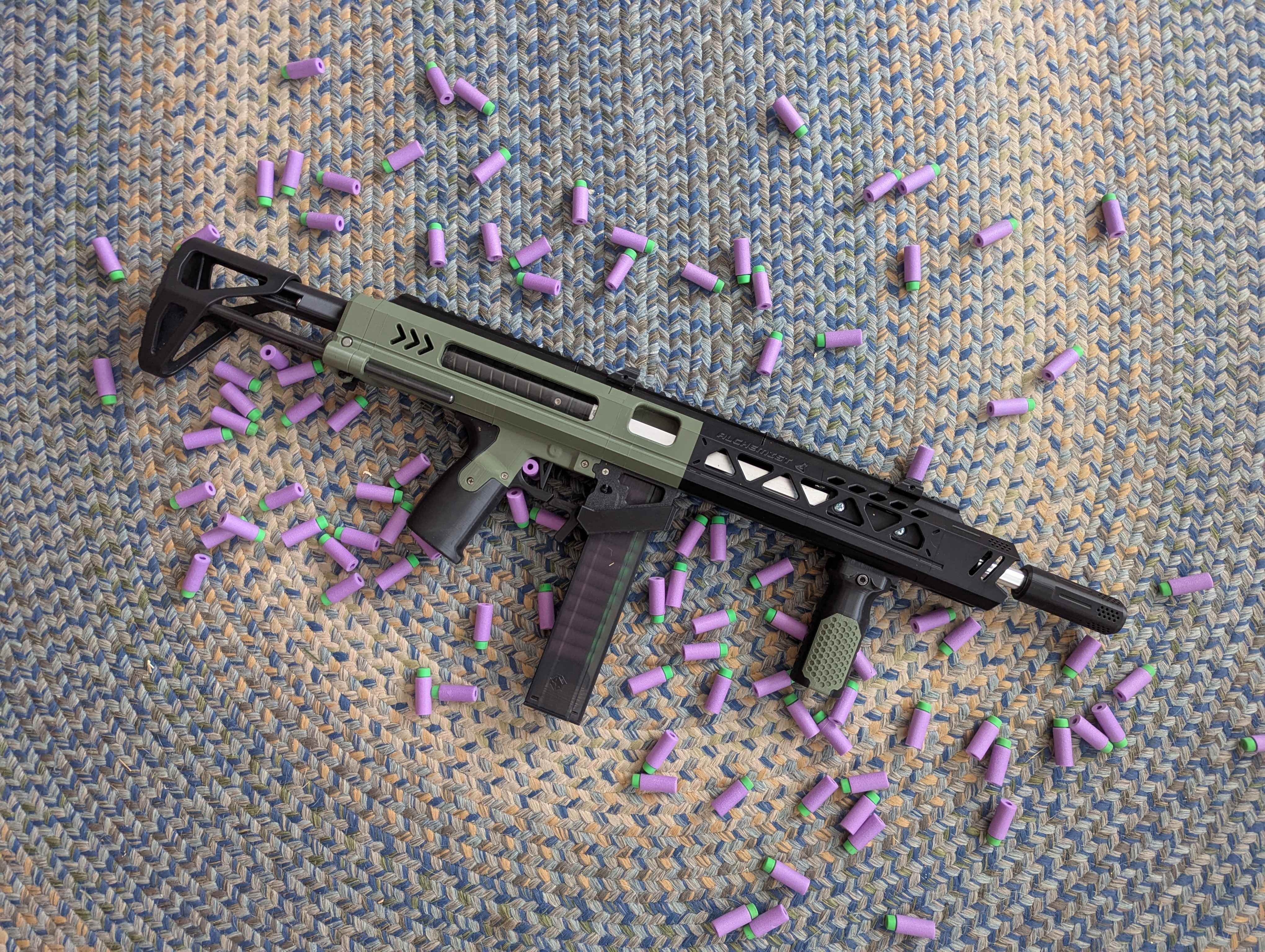 Sillybutts Alchemist custom handguard