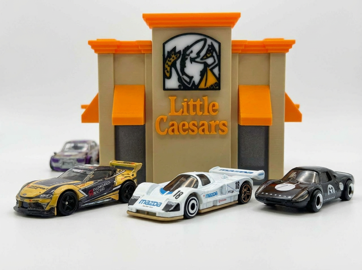 1/64 Little Caesar Diorama
