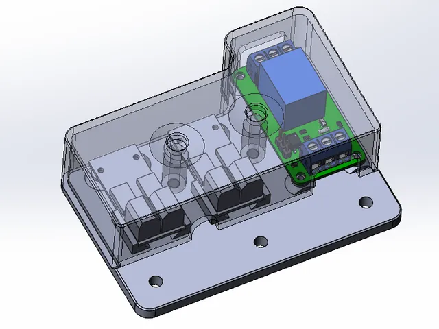 Case for two mosfet and one relay