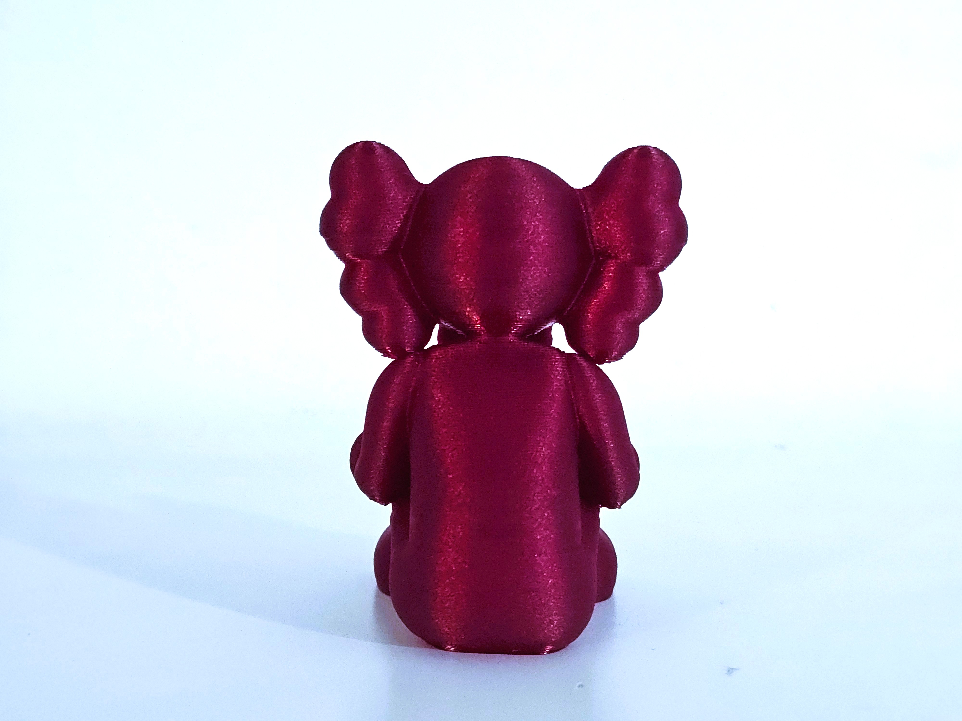 Miniatura 5 do modelo 3D Kaws seated figure