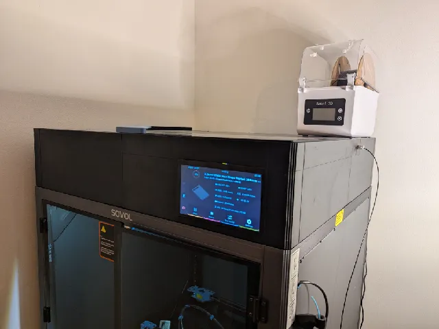 Sovol SV08 Max 150mm ZZ Tophat - BTT 7 inch HDMI 1.2
