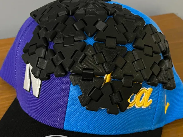 Flexible Strong Modular 3D Printed Fabric