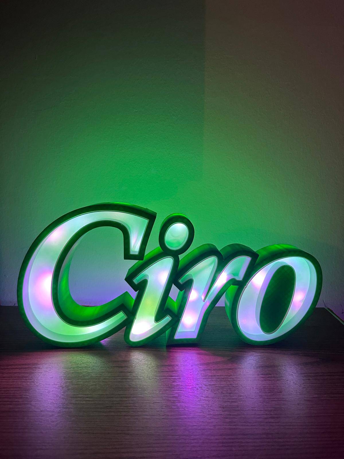 Lampada a led - nome CIRO