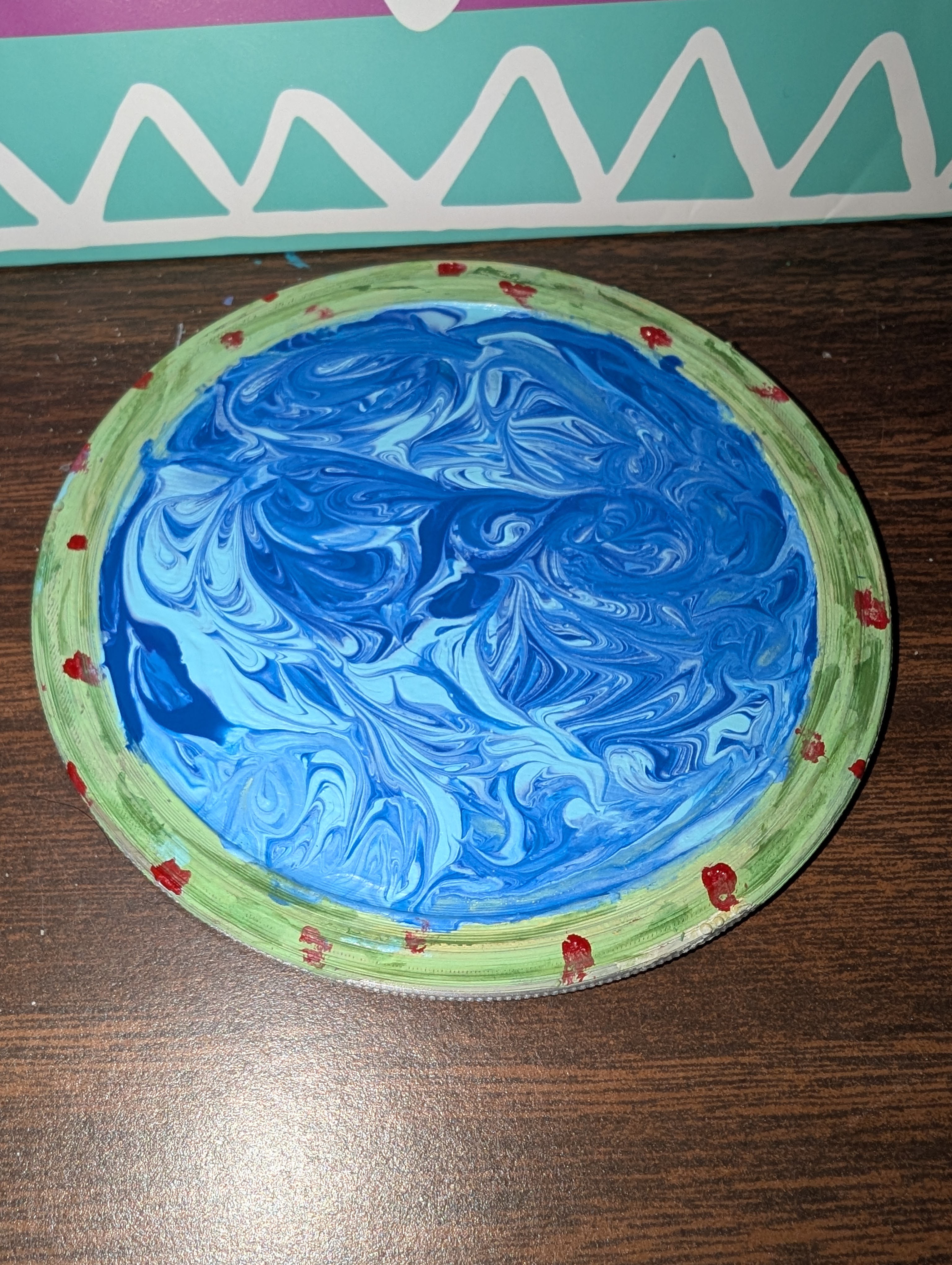 Christmas Reef Tea Saucer