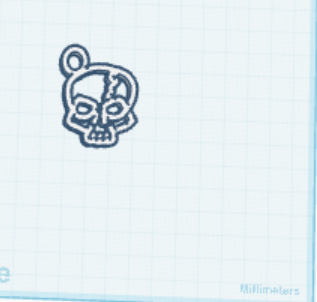 Miniatura 5 do modelo 3D Skeleton Keychain