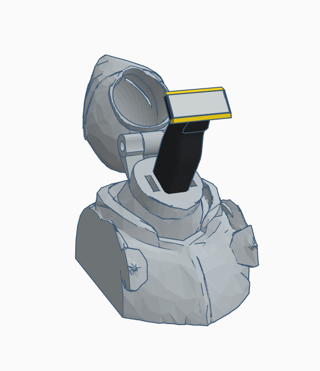 Night with one blade up his neck one blade holder