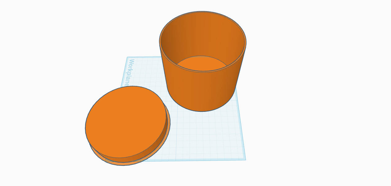 trash bin with lid 3D model