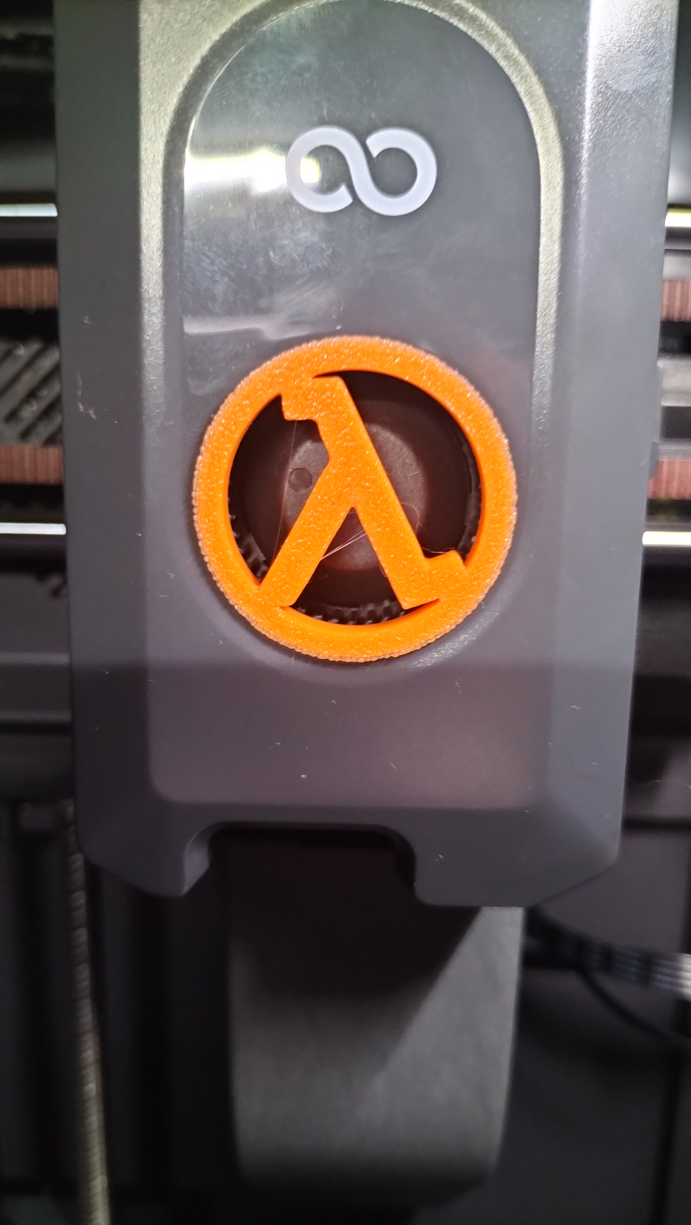 Elegoo CC Half-Life fan cover