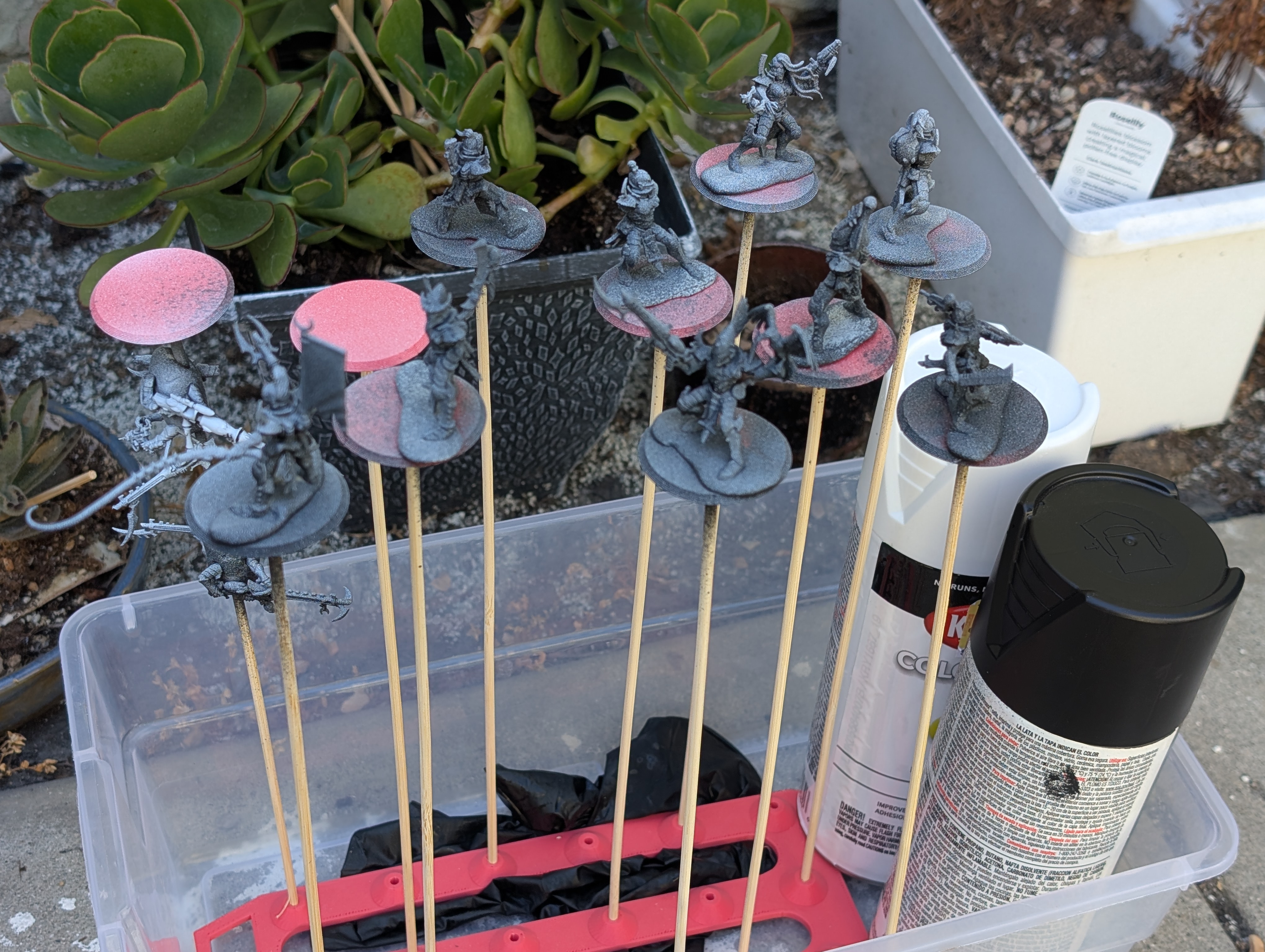 Minature Spray Stand