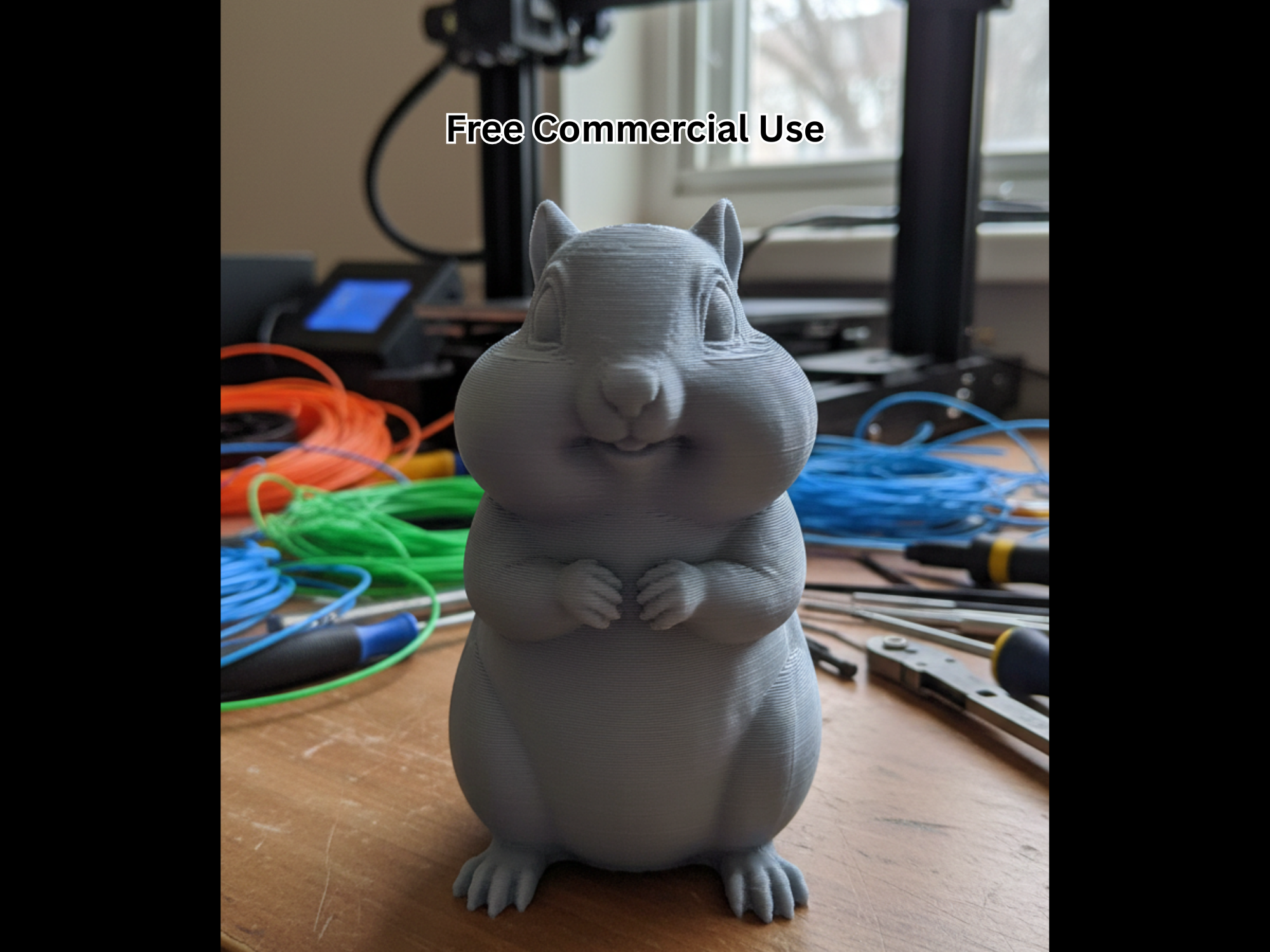 Chipmunk Statue