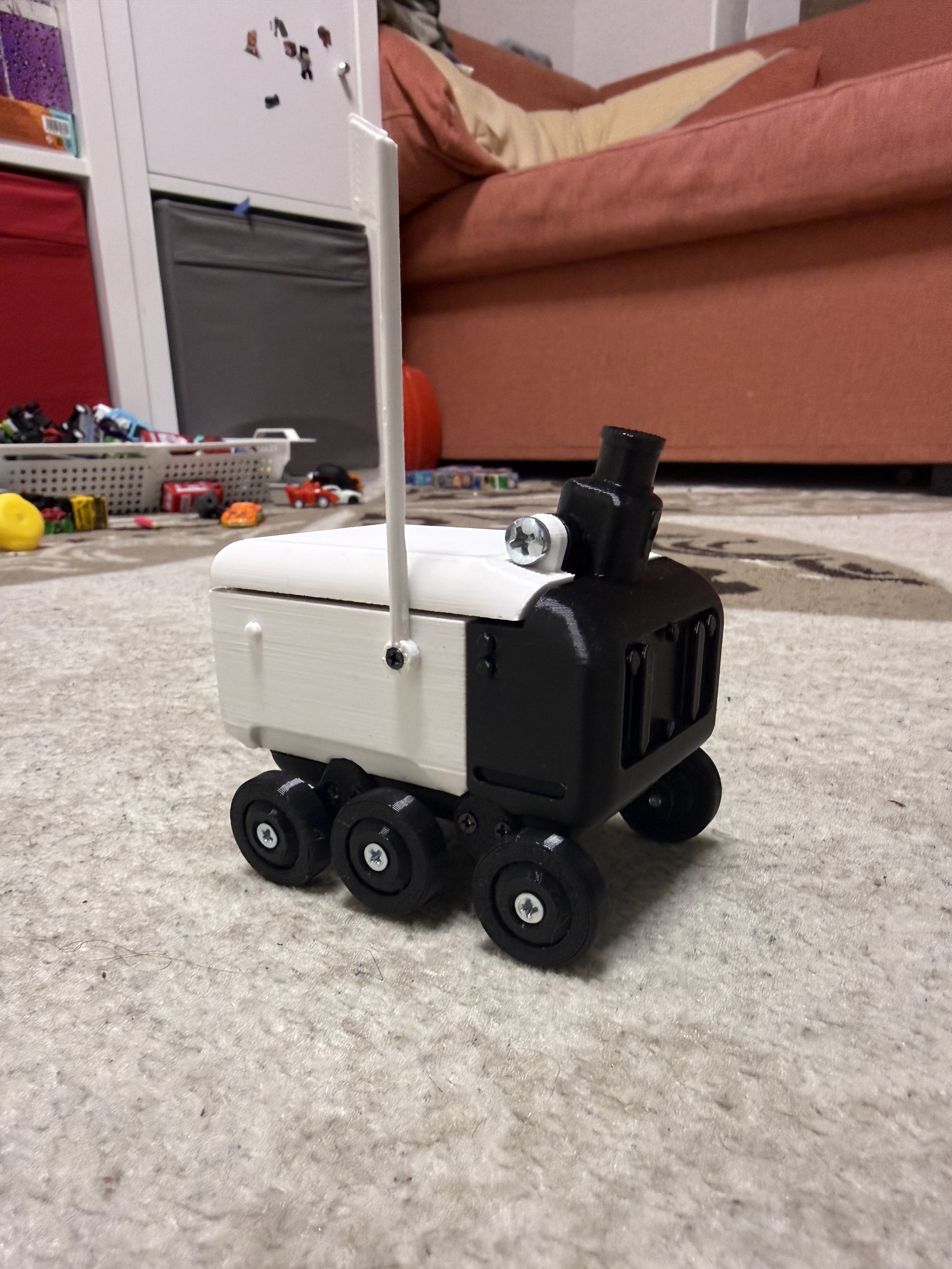 Delivery robot toy 3D model