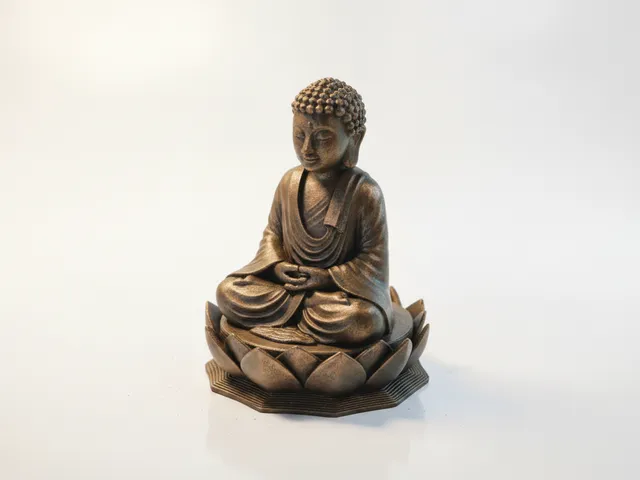Buddha Statue Fantasy Mythology 3D Printable