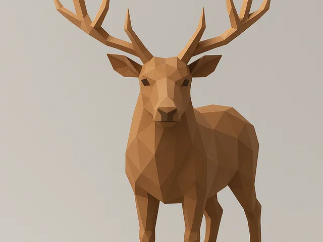 Low Poly Deer