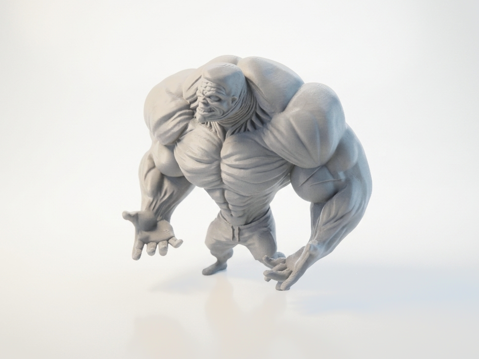 Bodybuilder Figurine Fitness Collectible 3D Printable