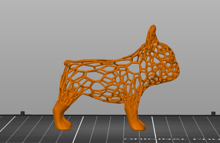Bulldog Frances Voronoi