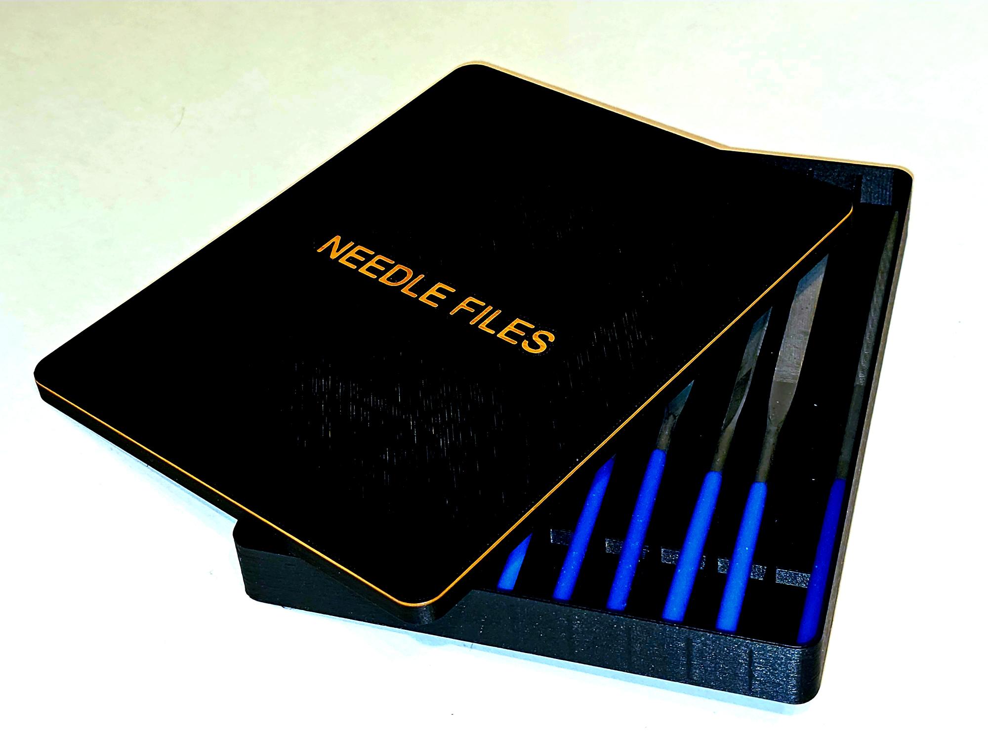 NeedleFileBox 10 Pcs 140mm, easylift