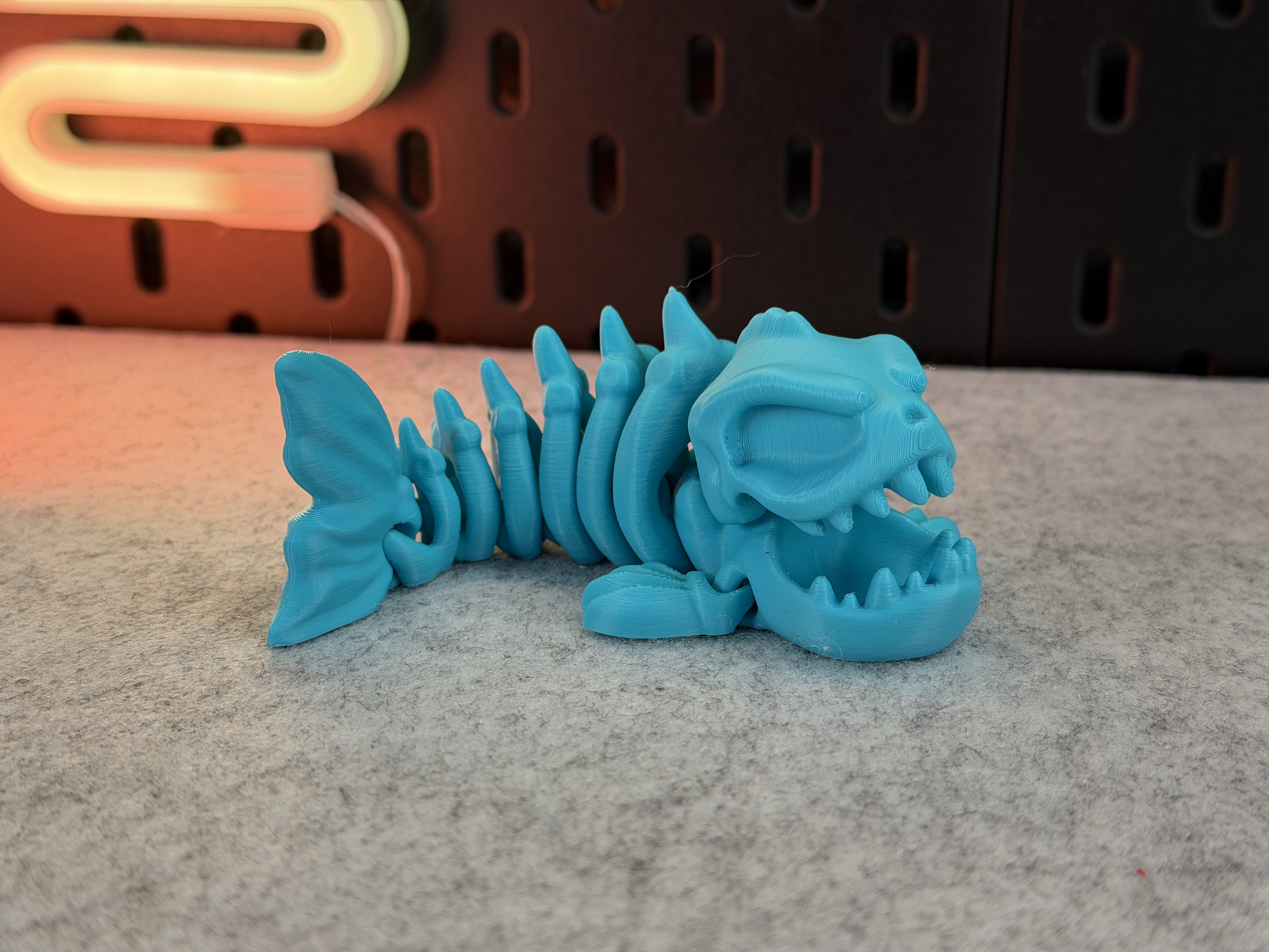 Articulated Skeleton Piranha