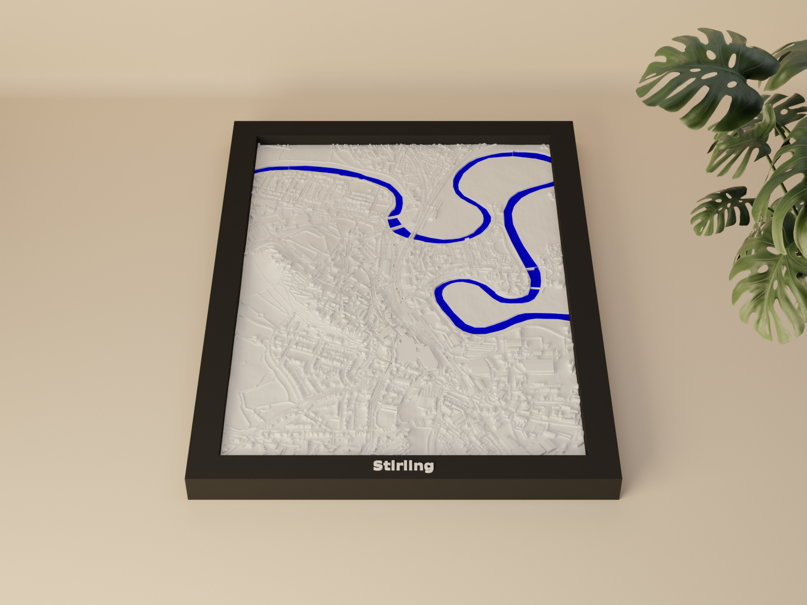 Stirling, United Kingdom - 3D Miniature