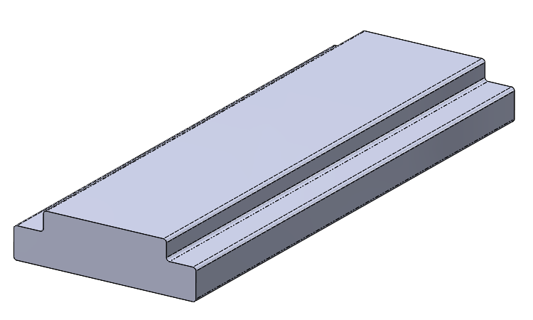 AeroTrac Workstation System Track Base