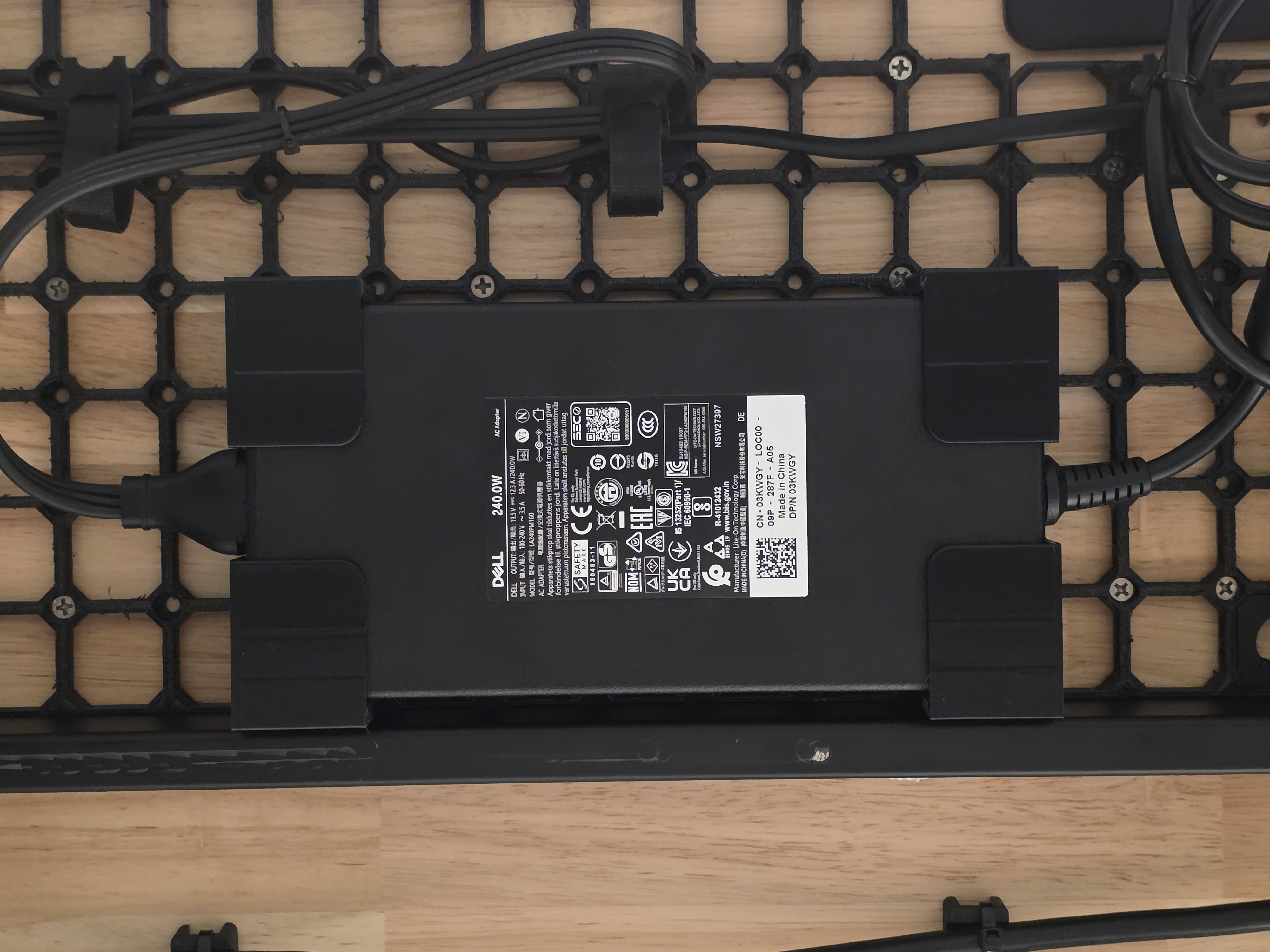 Dell 240W Power Supply Mount - Opengrid