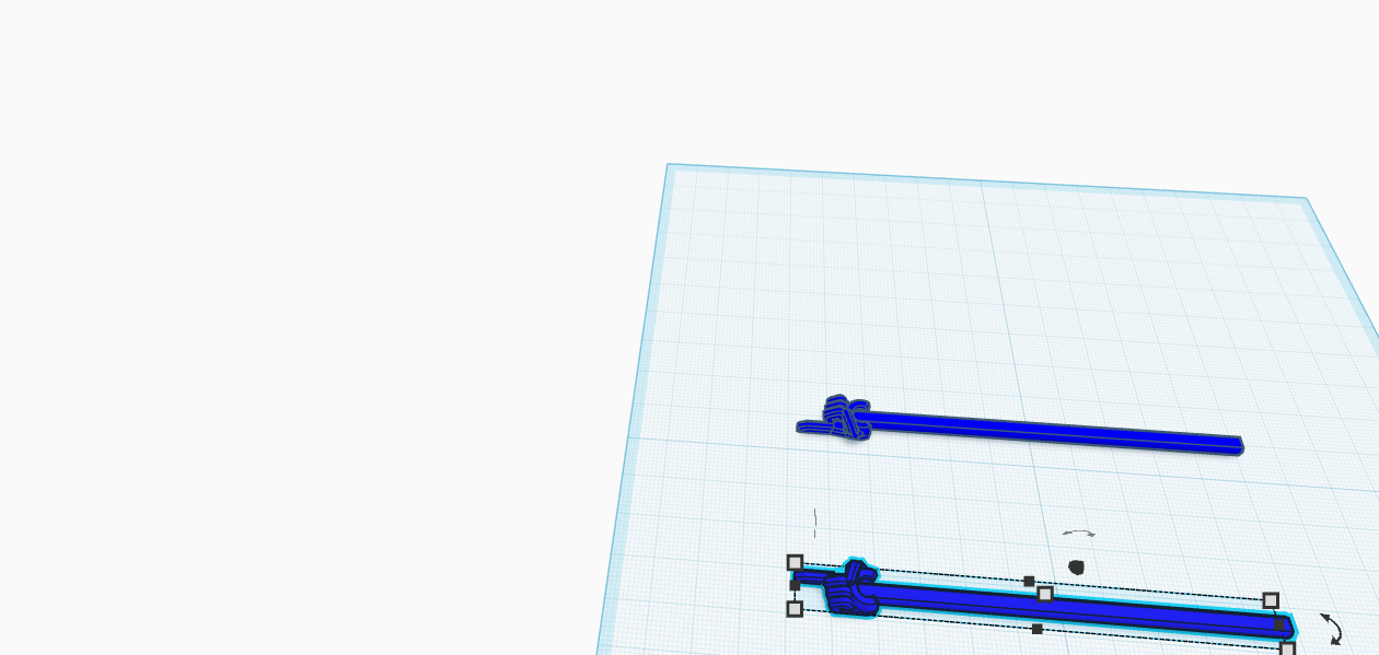 dummy 13 pointer stick 3D model by Fan de onepiece