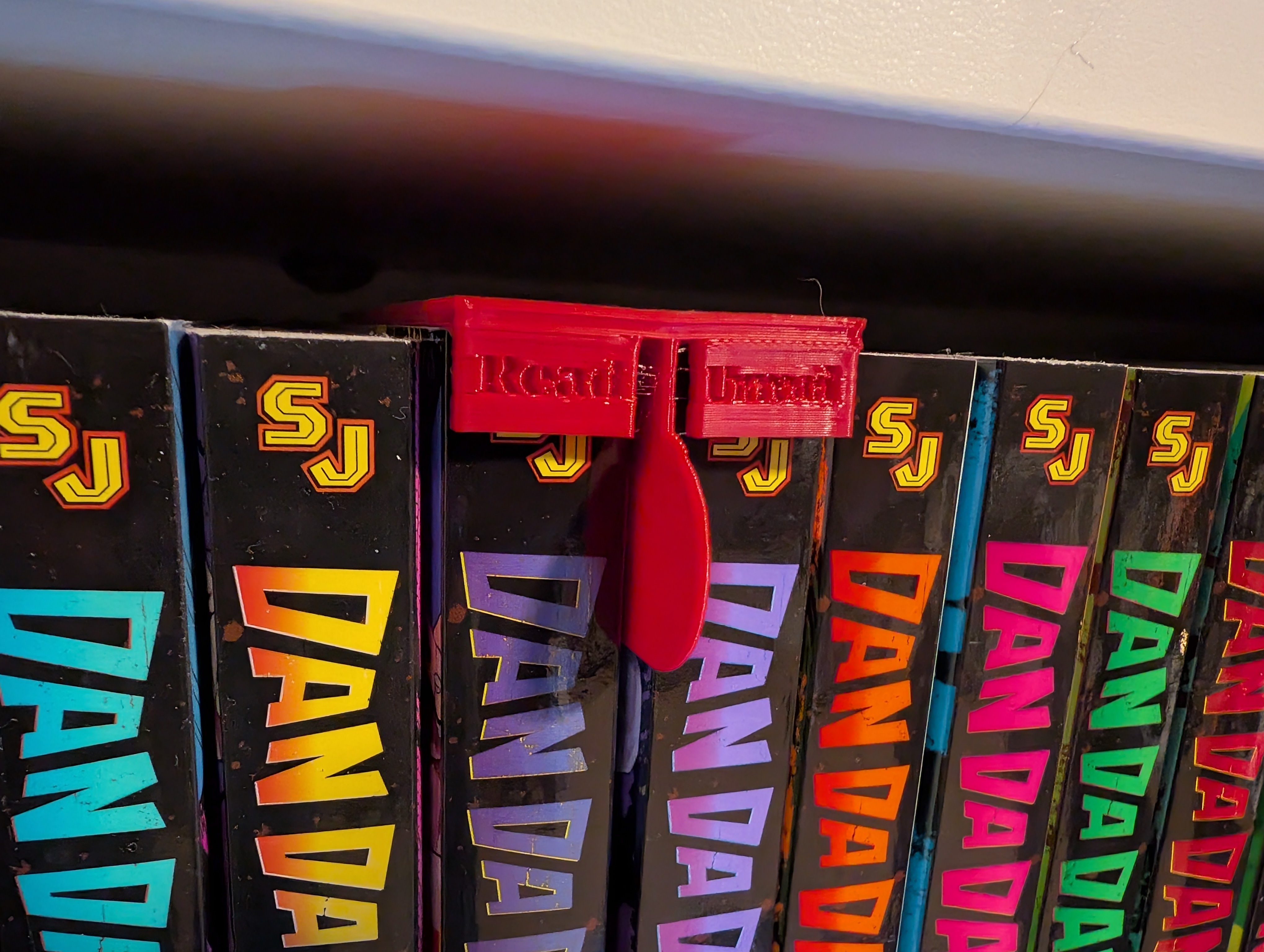 Manga Shelf Read/Unread Volume Indicator