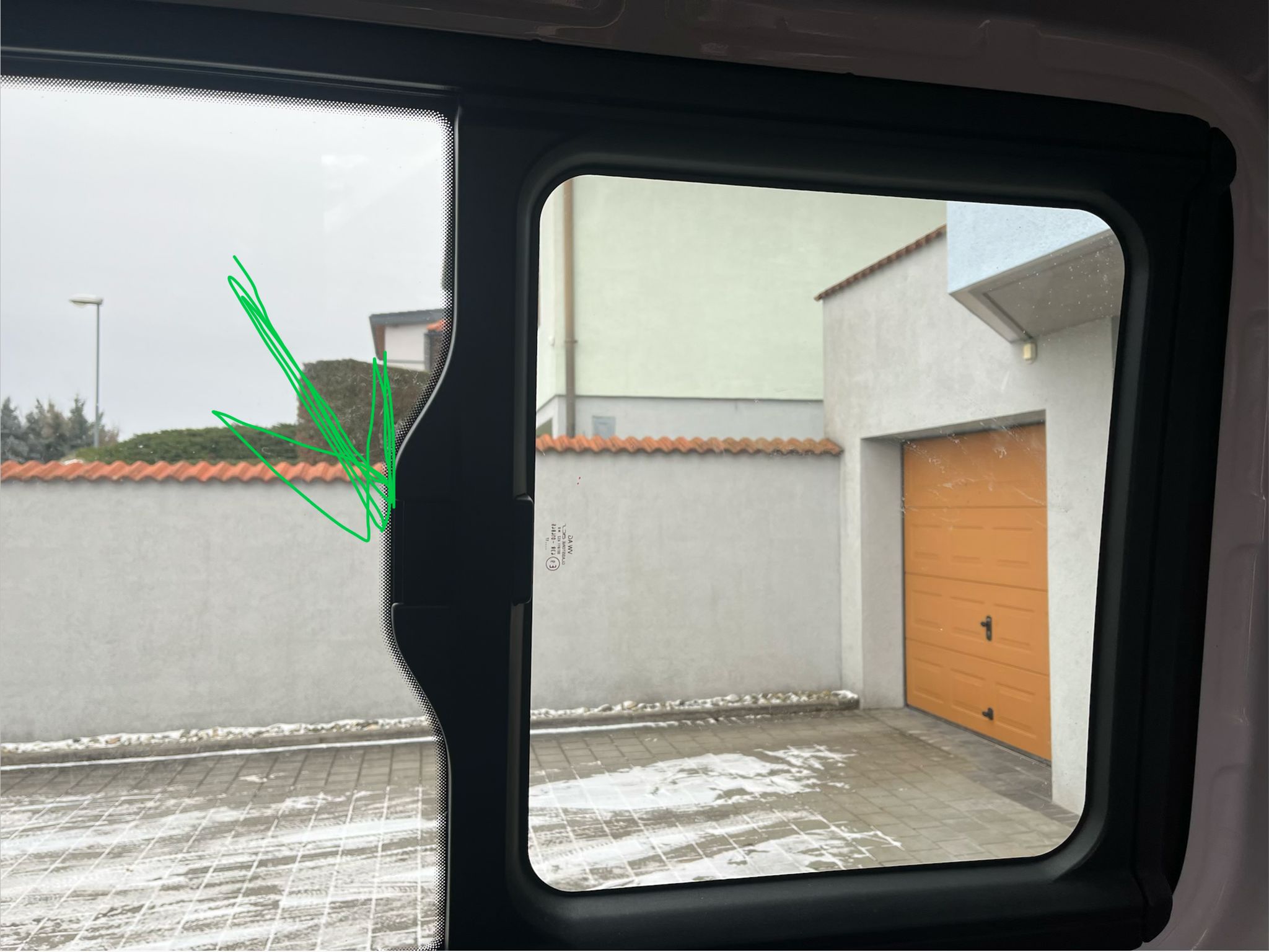 VW Crafter Fenster Griff Schiebefenster ab Bj. 06-2017