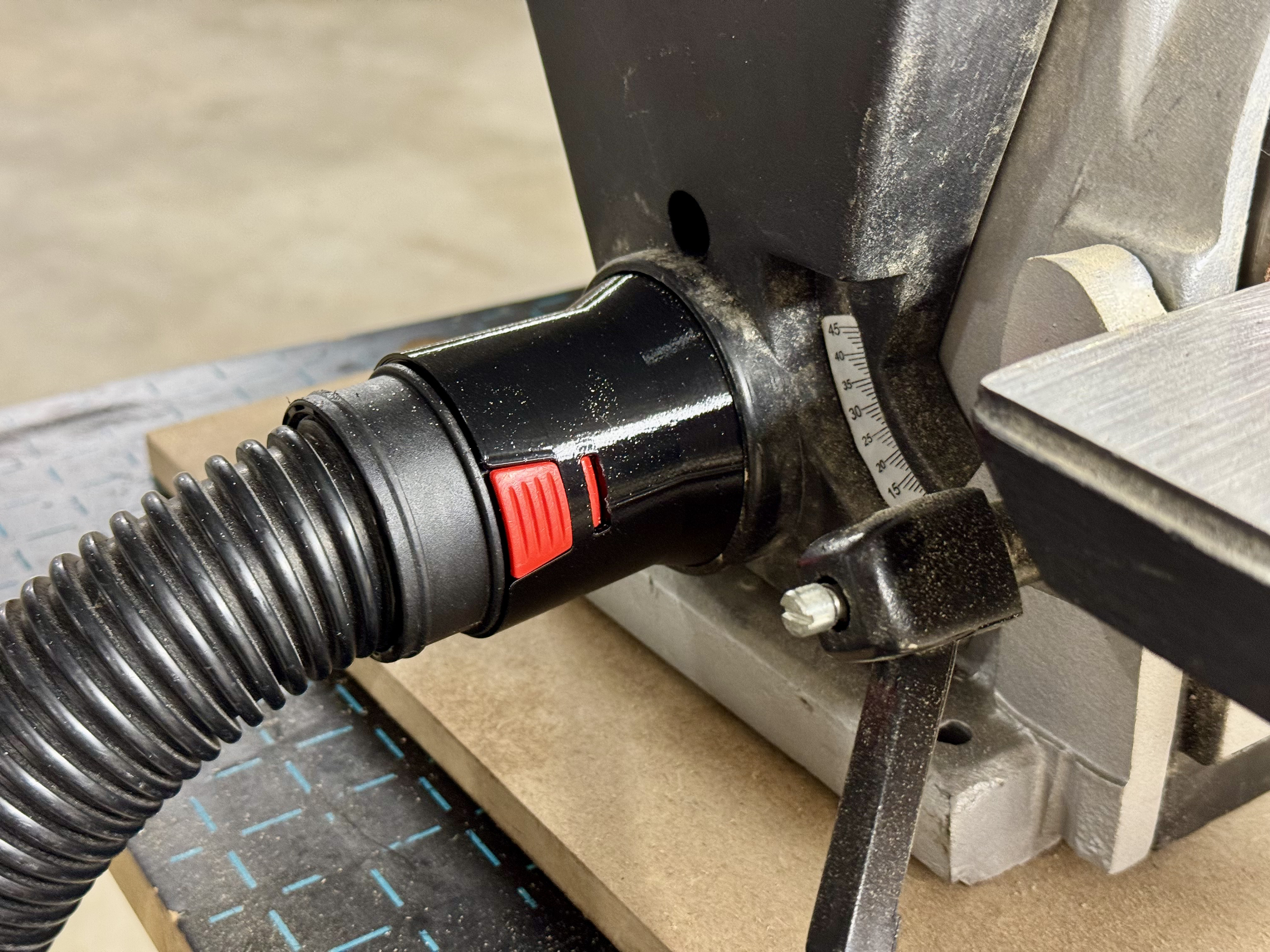 Wuerth vaccum hose to Arwin MM1510-C Sander Adapter