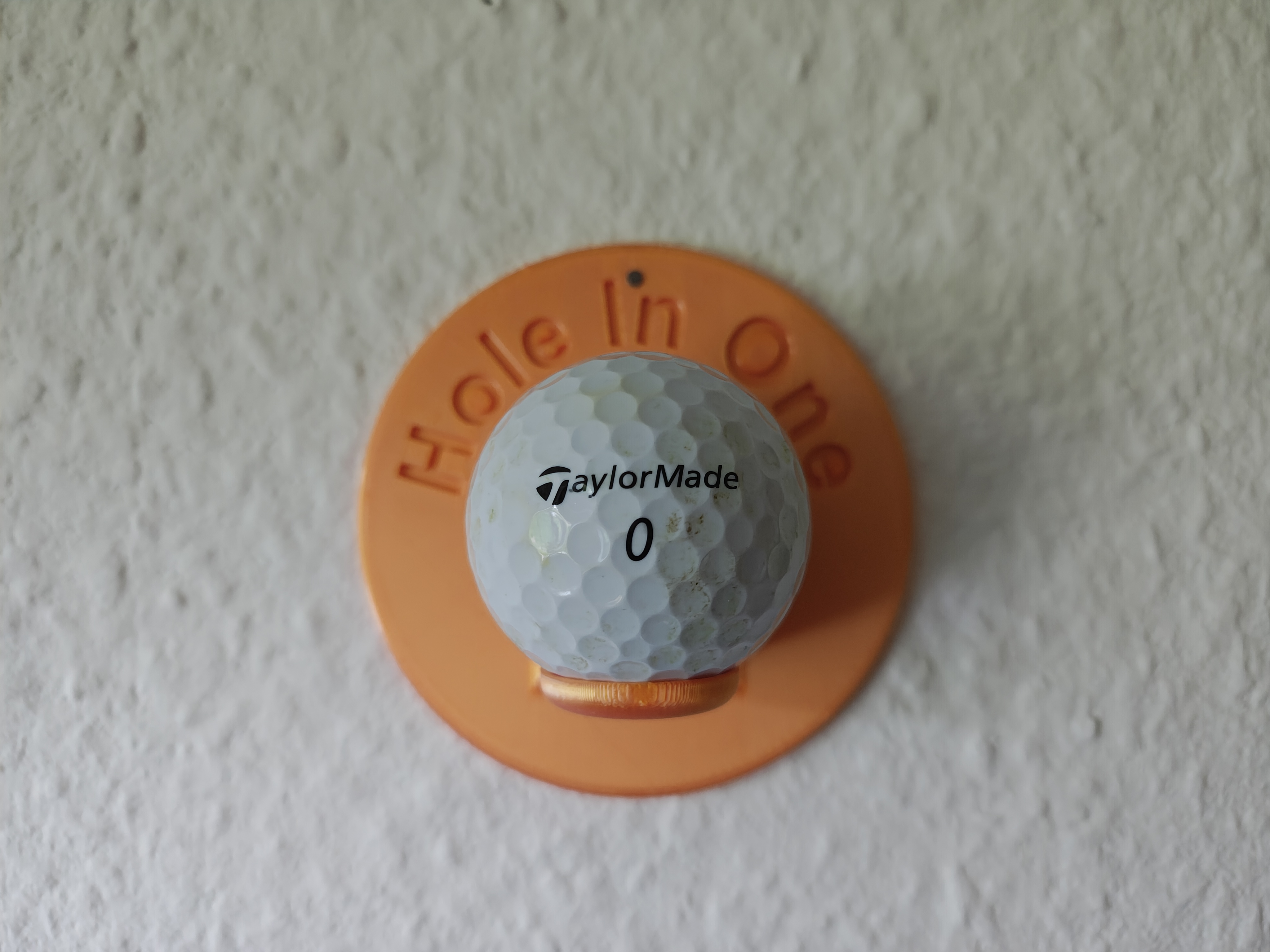 Golf Hole In One Golf Ball Plaque