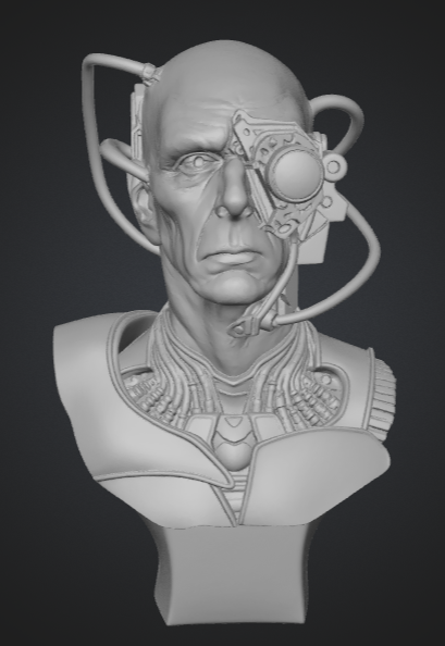 Star Trek Borg Drone bust
