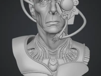 Star Trek Borg Drone bust