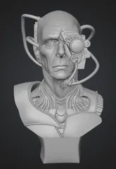 Star Trek Borg Drone bust