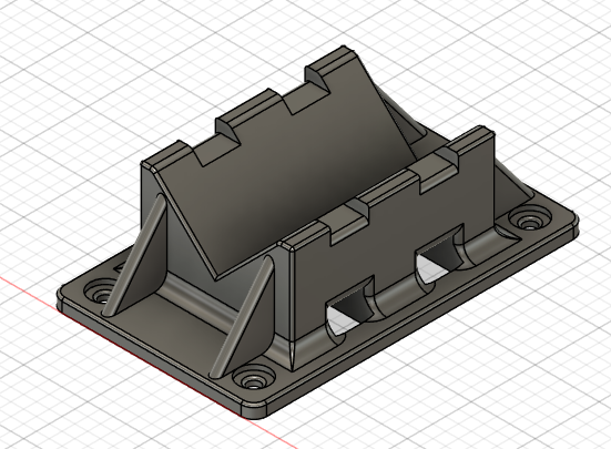 Miniatura 2 do modelo 3D Meshtasitc Solar Node Mount