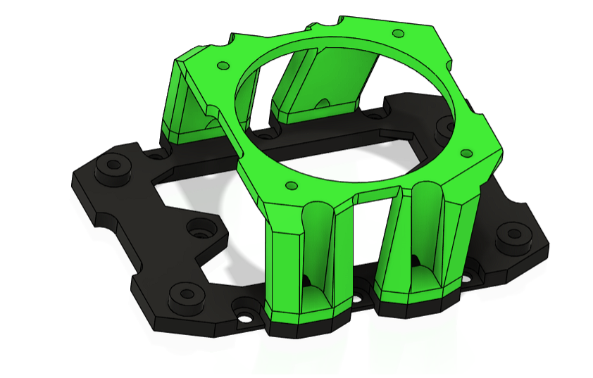 MKS TMC2160 DIN with 50 mm fan