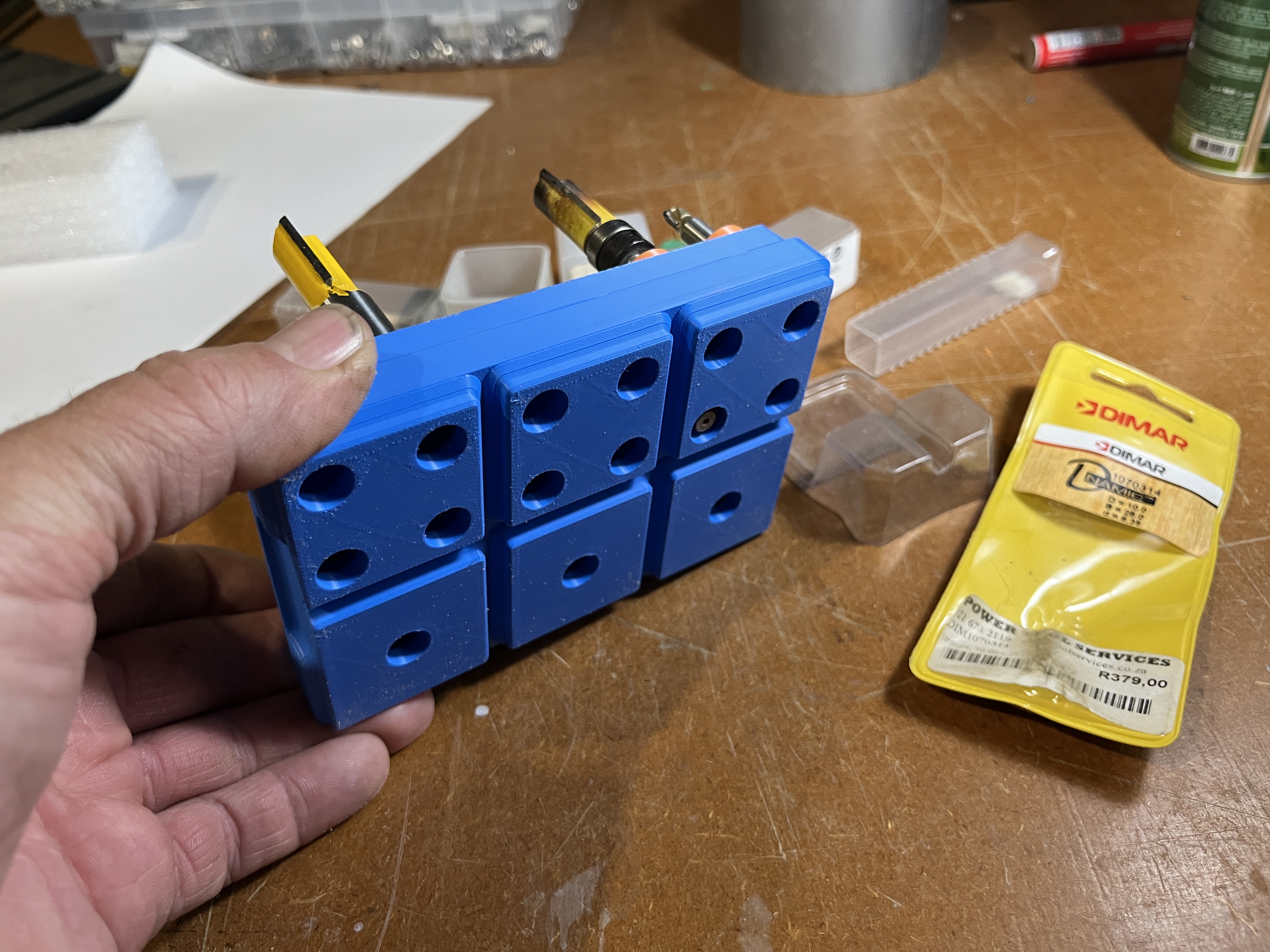 Miniatura 3 do modelo 3D Router Bit Gridfinity Storage Box - Small