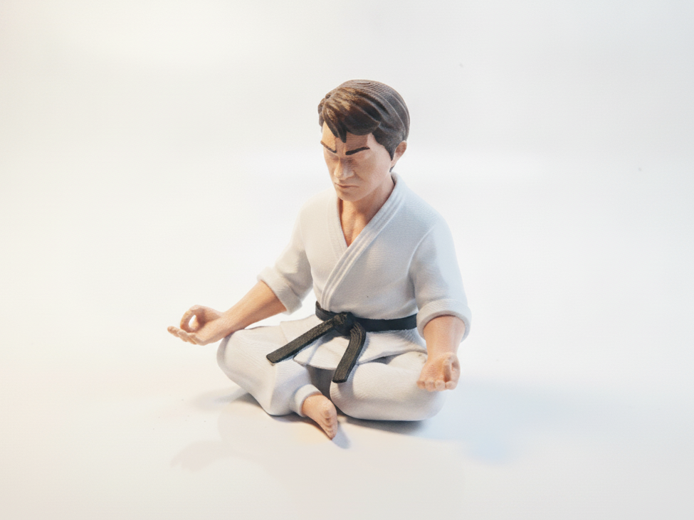 Bruce Lee Meditation Figurine Movies & TV 3D Printable