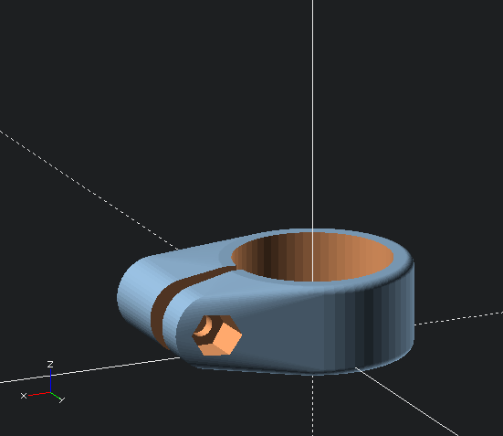 Miniatura 6 do modelo 3D Single/Double Clamp Customizable
