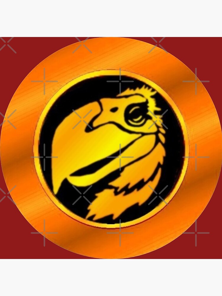 Skull Orange Power Coin