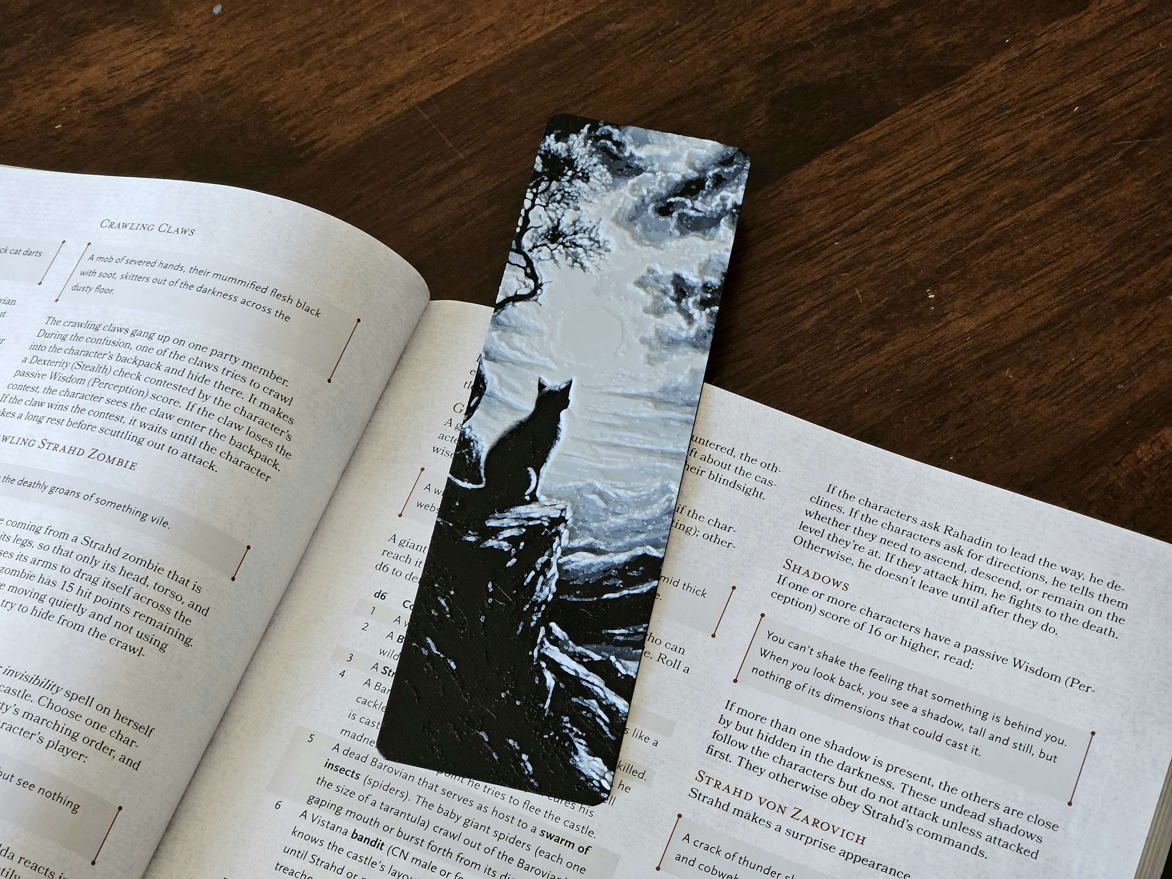 "Cat on the Overlook" Bookmark