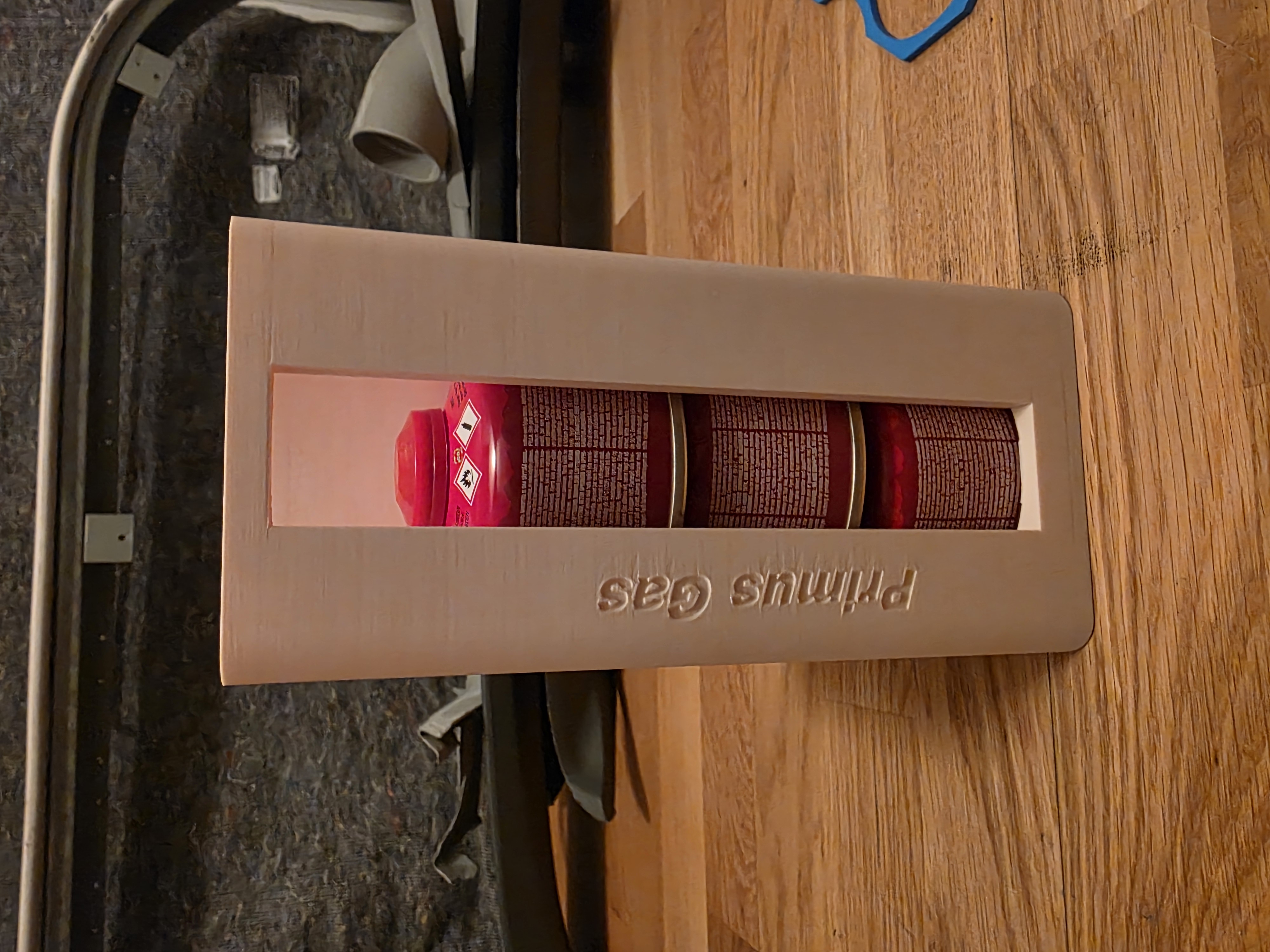 Primus gasbehållarehållare 100g 3D model