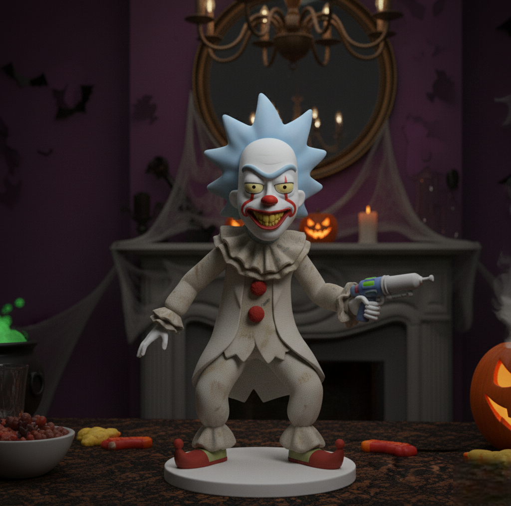 RICK pennywise figurine
