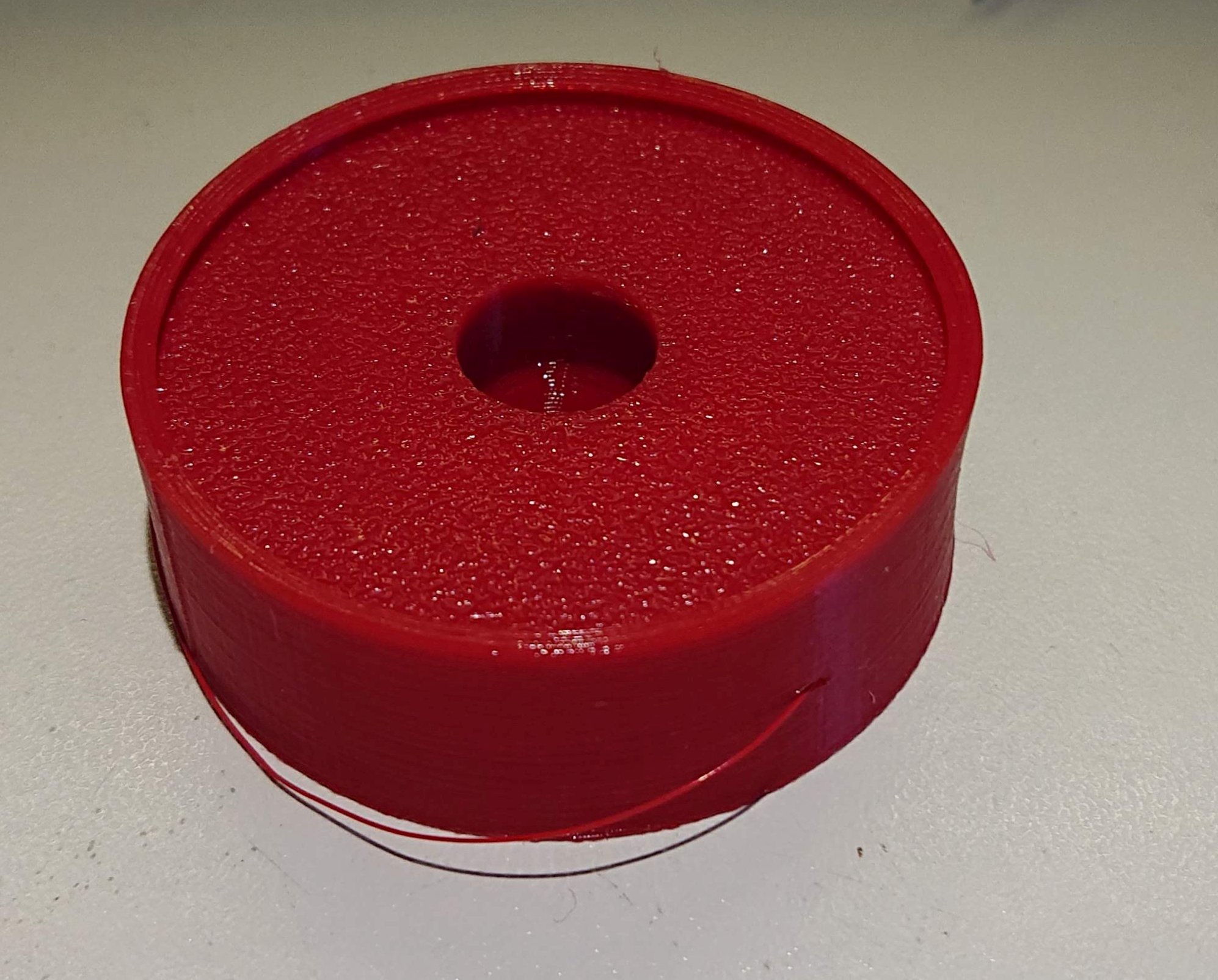 Closed spool for wire/rope
