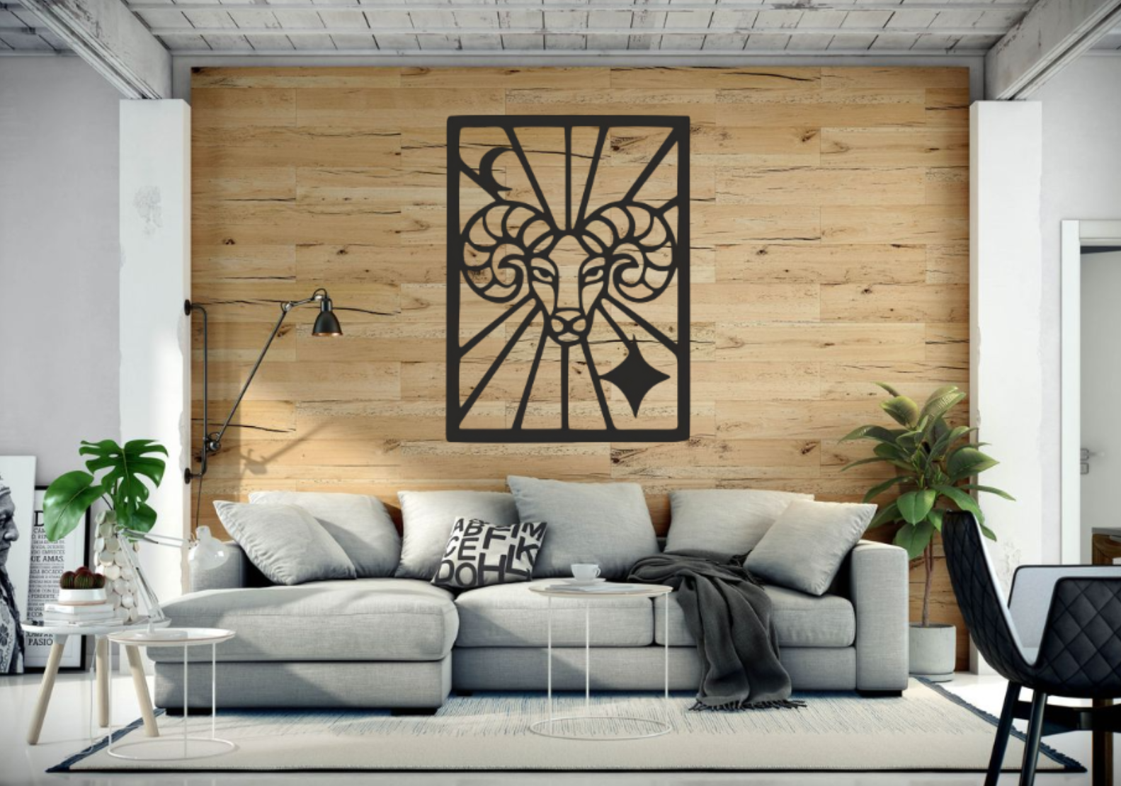 WallArt - Sternzeichen Widder
