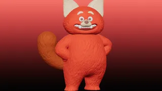 Red Panda (from the Turning Red movie)