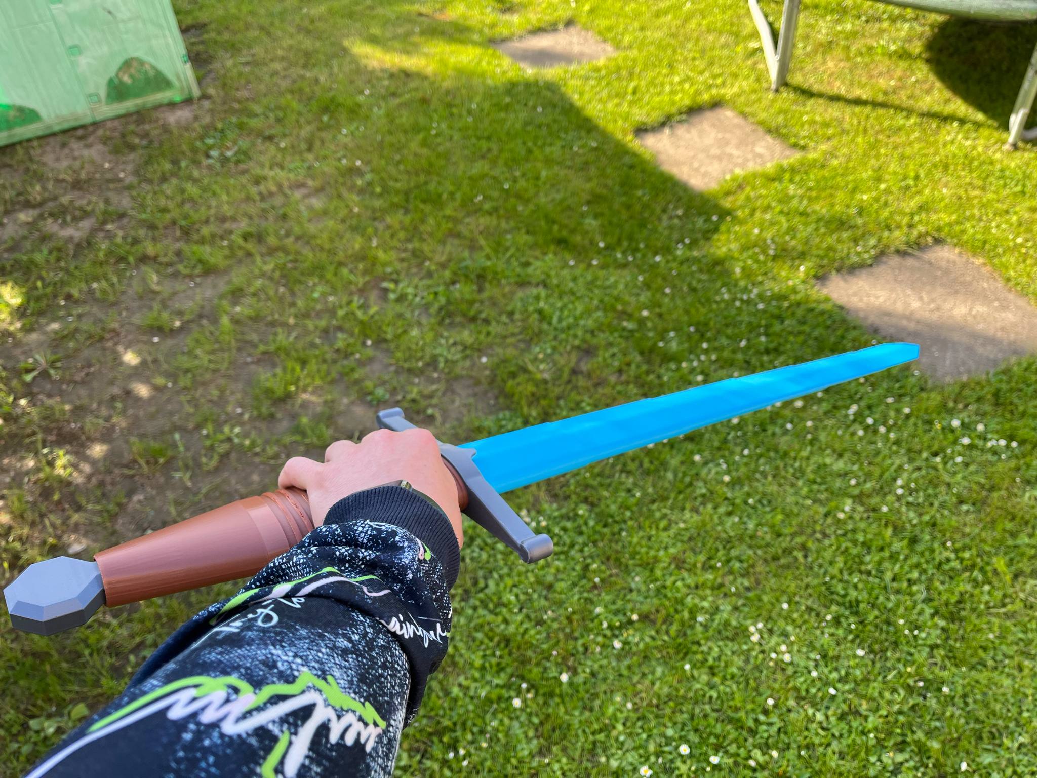 Extendable, retractable, collapsing long sword — miniatura 3