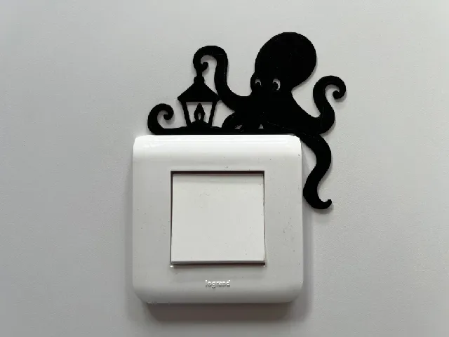 Wall Light Switch Decoration #17